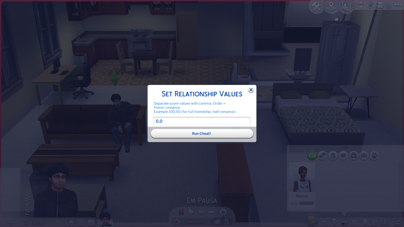 Mod Sims4 Traduzidos: Ui Cheats Extension